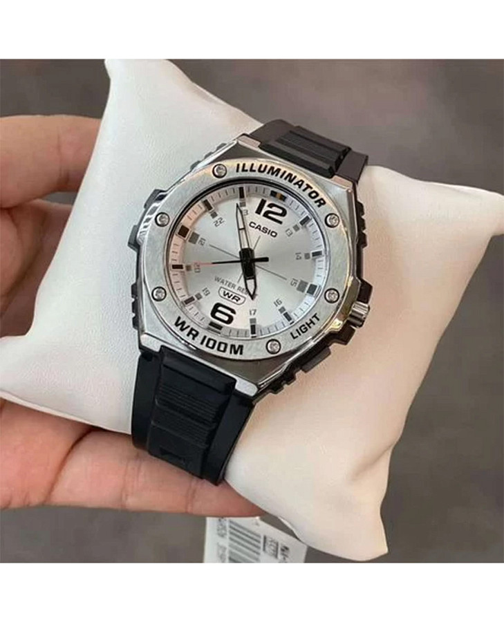 Часы Casio Illuminator MWA-100H-7A — мужские, каучук