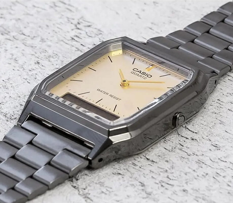 Часы Casio Vintage AQ-230GG-9ADF (AQ-230GG-9A) — артикул AQ-230GG-9A