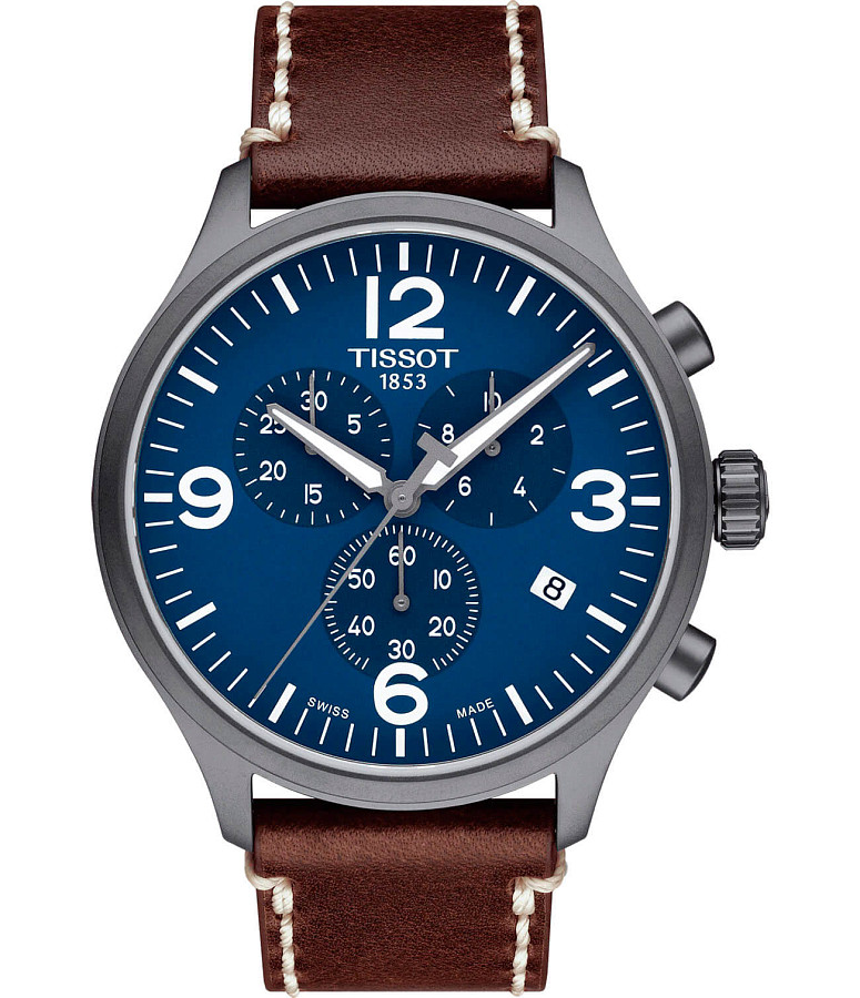 Часы Tissot Chrono XL T116.617.36.047.00 — мужские, синий