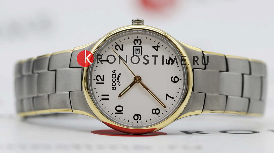 Часы Boccia Titanium 3297-02 — артикул 3297-02