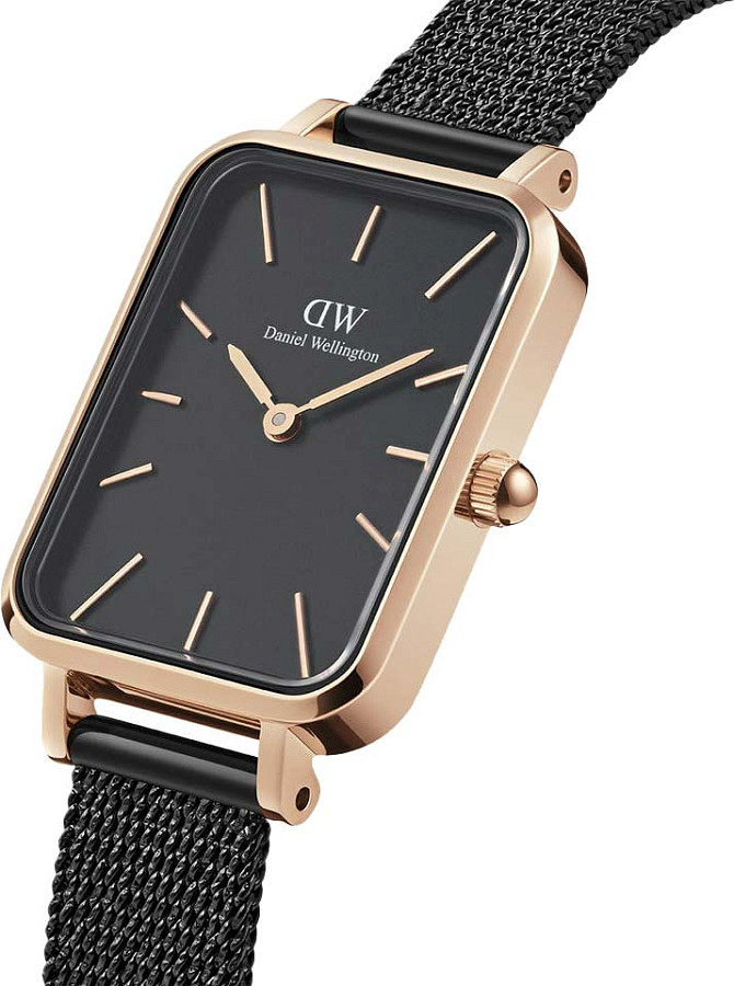 Часы Daniel Wellington Quadro Ashfield DW00100433 — кварцевые, сталь