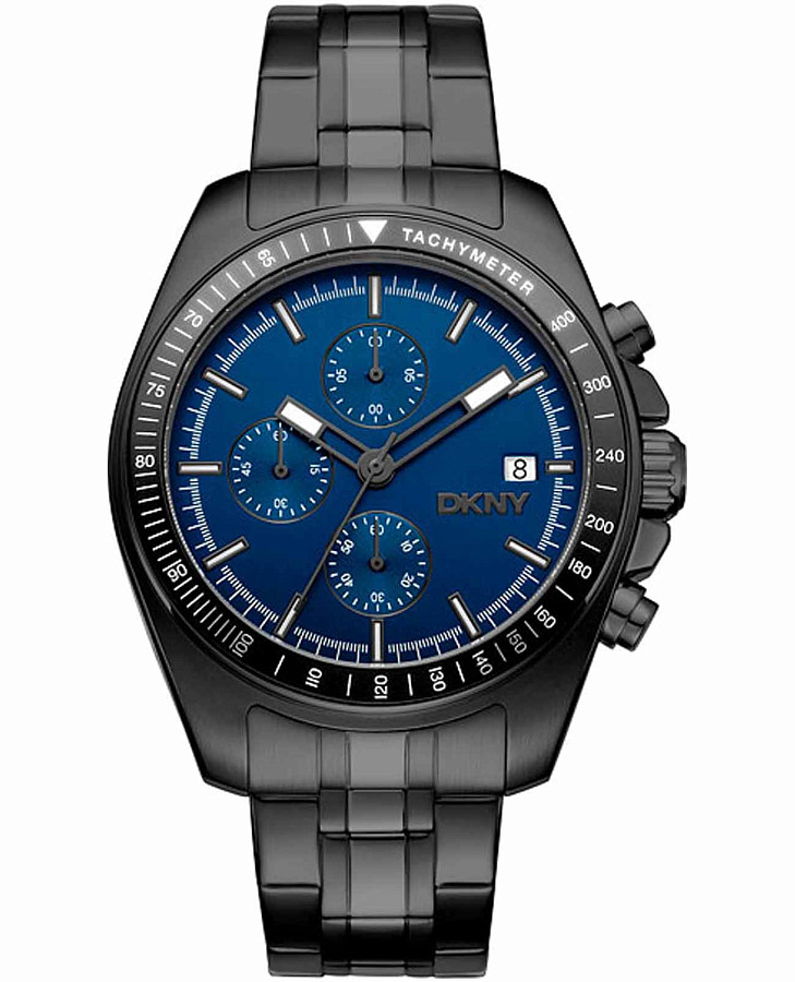 Часы DKNY Central Park Chrono DK1G049M0075 — мужские, синий