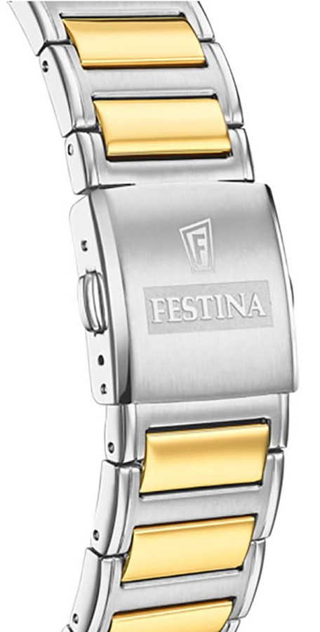 Часы Festina Timeless Chrono F20637/1 — кварцевые, сталь металл