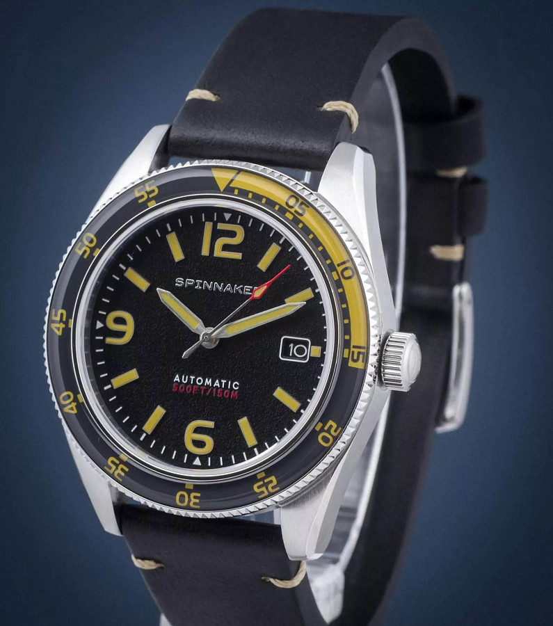 Часы Spinnaker Fleuss SP-5055-0B — мужские, черный