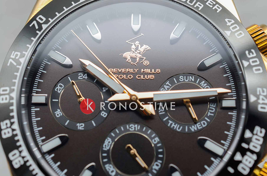 Часы Beverly Hills Polo Club BP3608X.540 — нержавеющая сталь с ip-покрытием, мужские