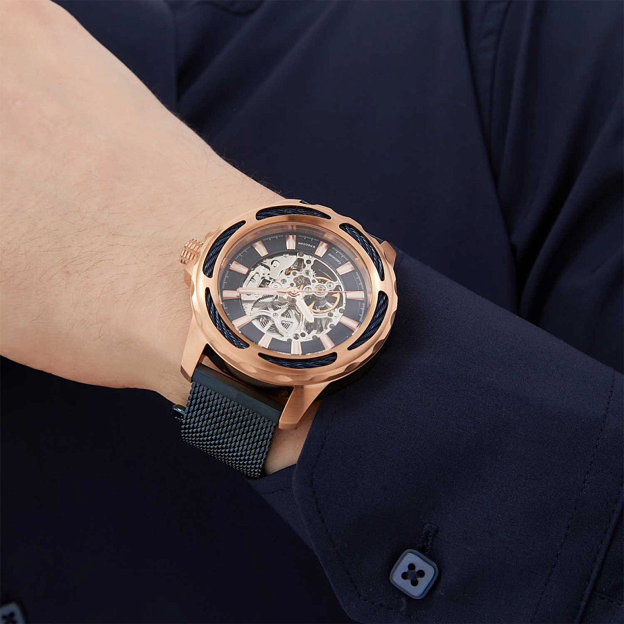 Часы Михаил Москвин Elegance 3054B-3 — механические, сталь металл