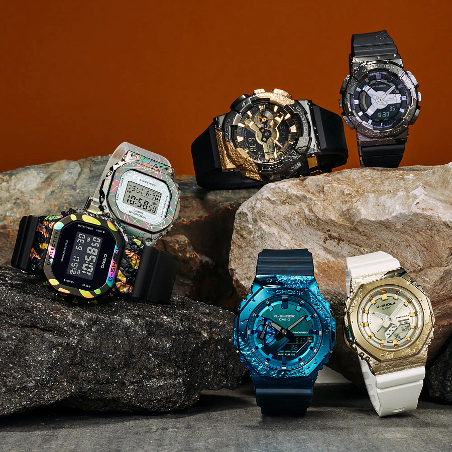 Часы Casio G-Shock GM-S2140GEM-9ADR (GM-S2140GEM-9A) — сталь металл пластик, пластик