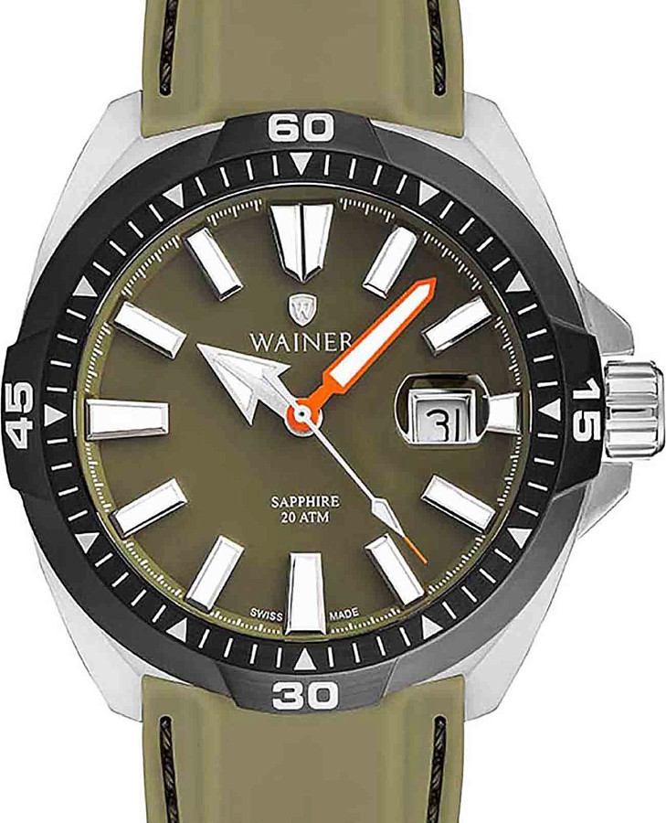 Часы Wainer Sport WA.10922-C — кварцевые, металл сталь