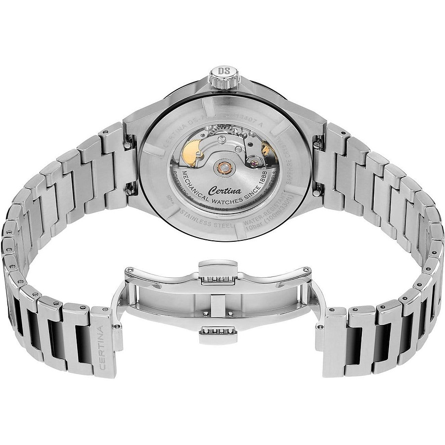Часы Certina DS-7 Powermatic 80 - C043.407.22.091.00 — зеленый, сталь металл