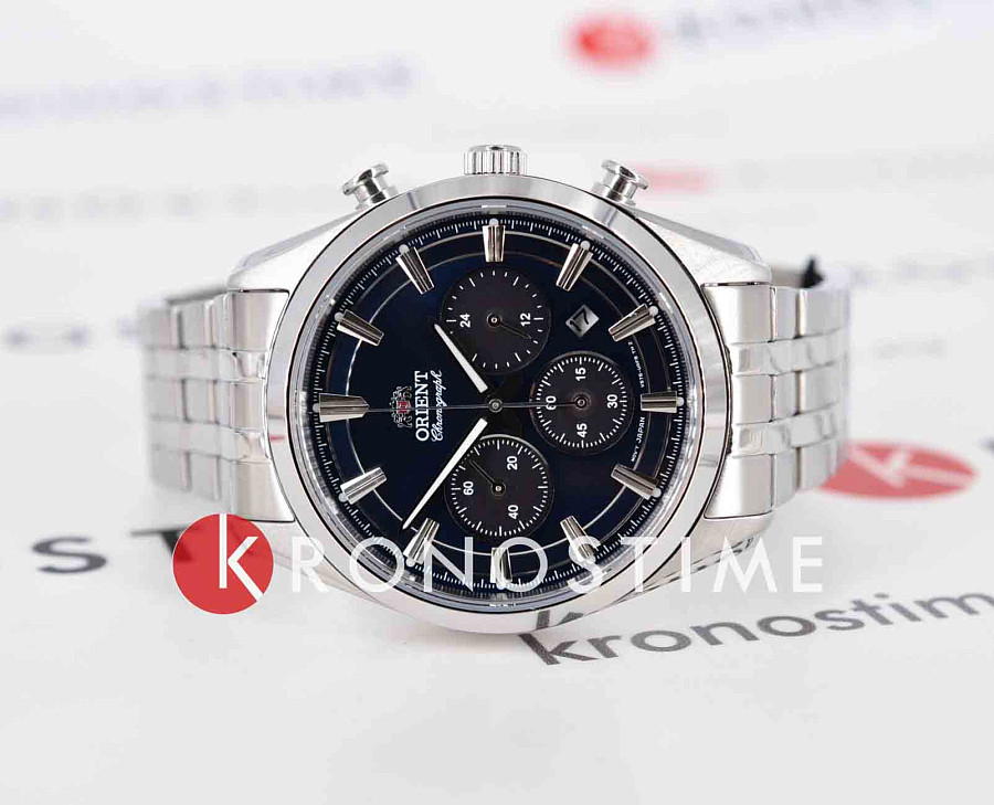 Часы Orient Chronograph RA-TX0303L (RN-TX0303L) — кварцевые, сталь металл