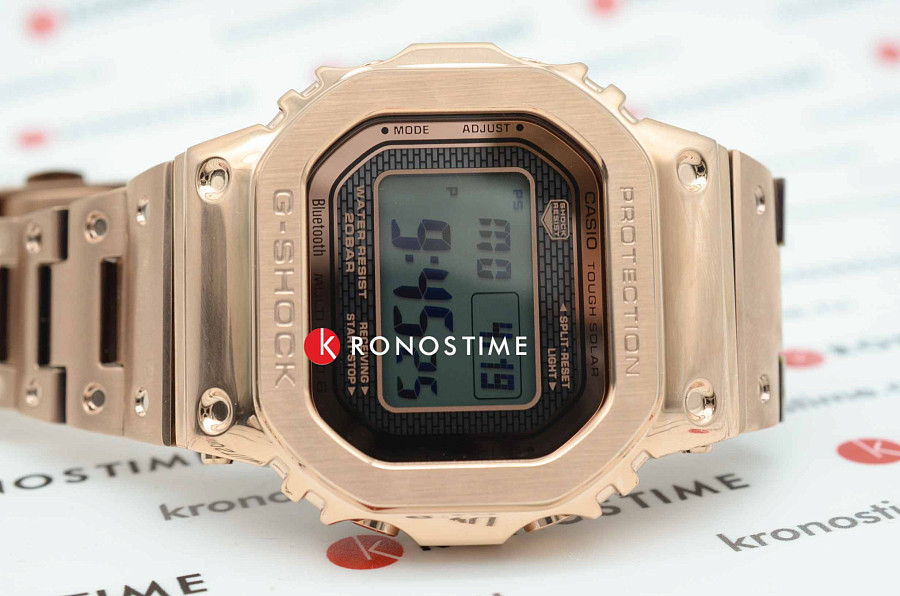 Часы Casio G-Shock GMW-B5000GD-4ER — серый, электронные