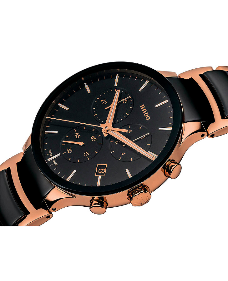 Часы Rado Centrix Chronograph R30187172 — сталь металл, Швейцария