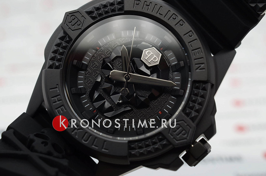 Часы Philipp Plein The Skull PWAAA0721 — кварцевые, металл сталь