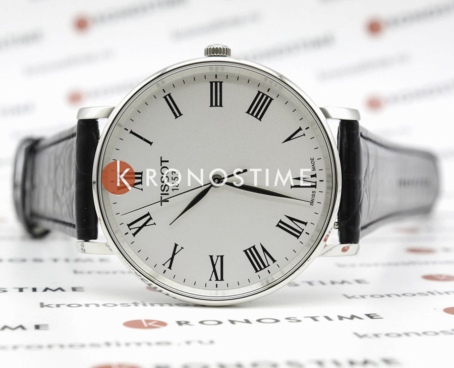 Часы Tissot Everytime T143.410.16.033.00 — кварцевые, металл сталь