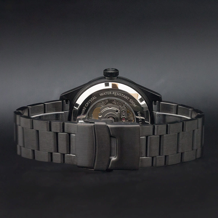 Часы Swiss Military by Chrono Diver SMA34075.04 — металл сталь, Швейцария