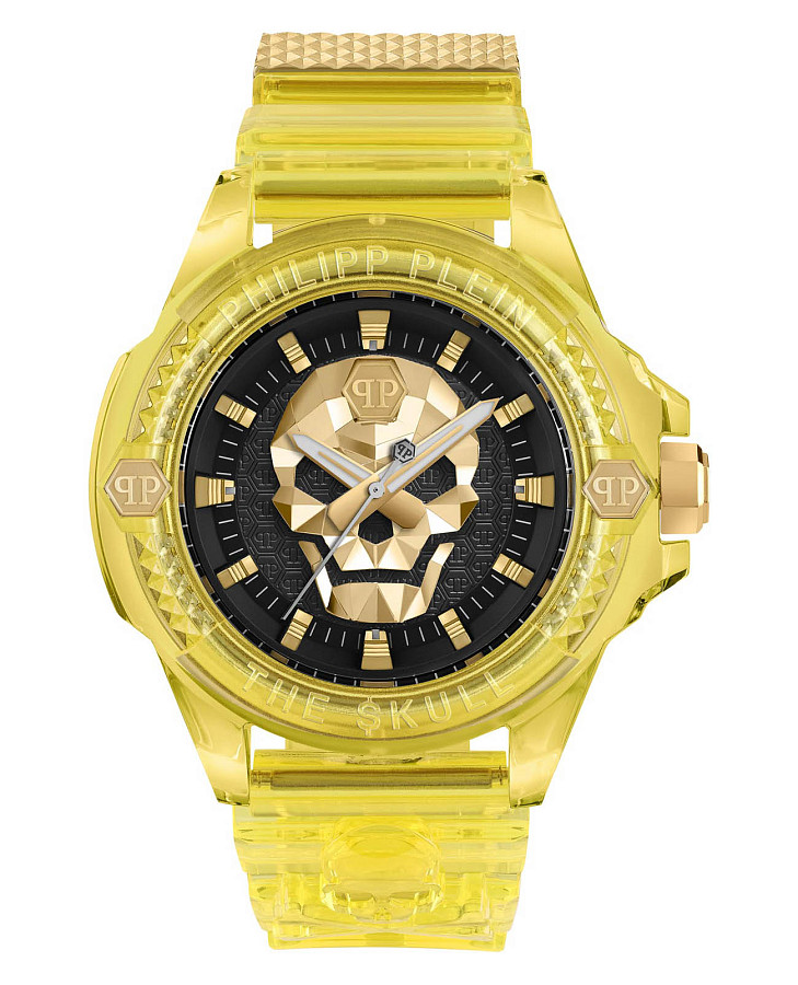 Часы Philipp Plein Skull Synthetic PWWAA0123 — женские, черный