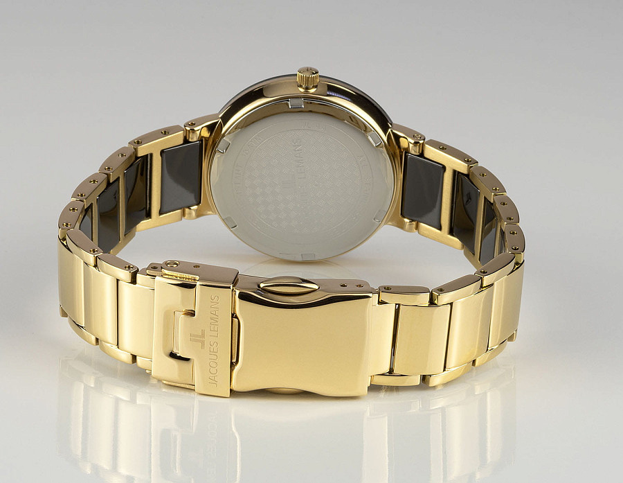 Часы Jacques Lemans High Tech Ceramic 42-8E — кварцевые, сталь металл