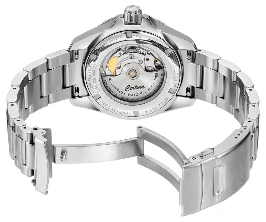 Часы Certina DS Action Gmt Powermatic 80 C032.929.11.041.01 — механические, Швейцария, мужские