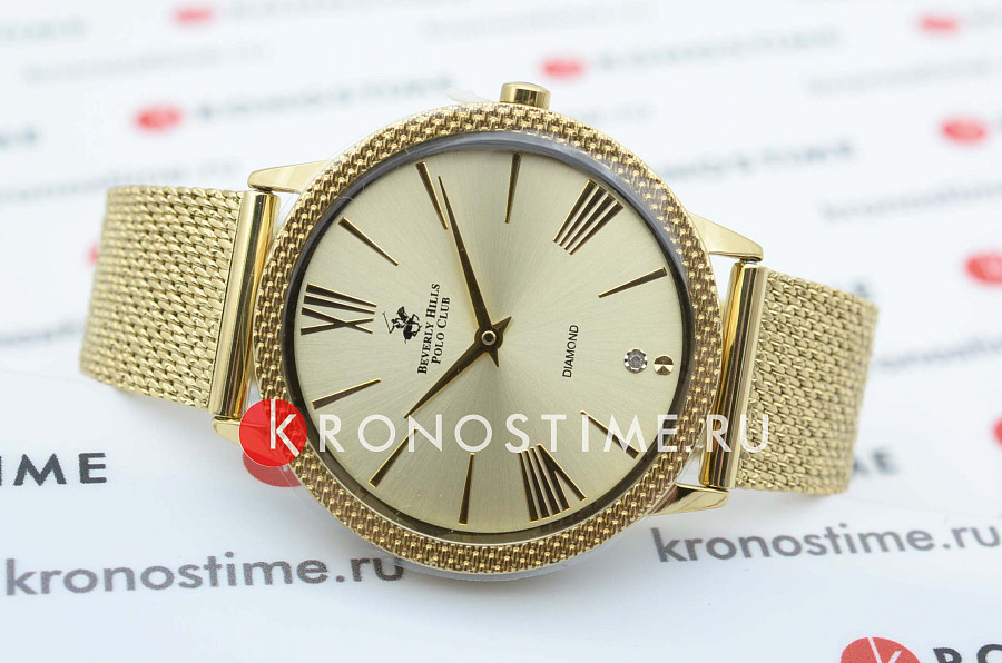 Часы Beverly Hills Polo Club BP3107X.110 — кварцевые, сталь