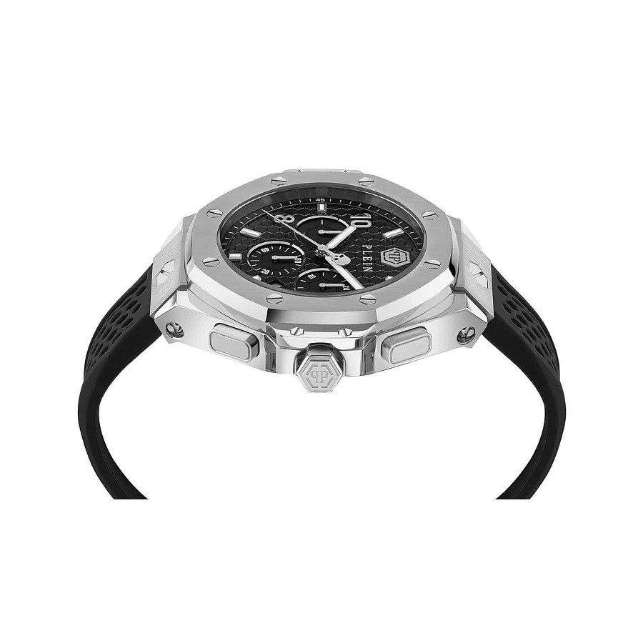 Часы Philipp Plein The Skull PWPRA0124 — кварцевые, сталь металл