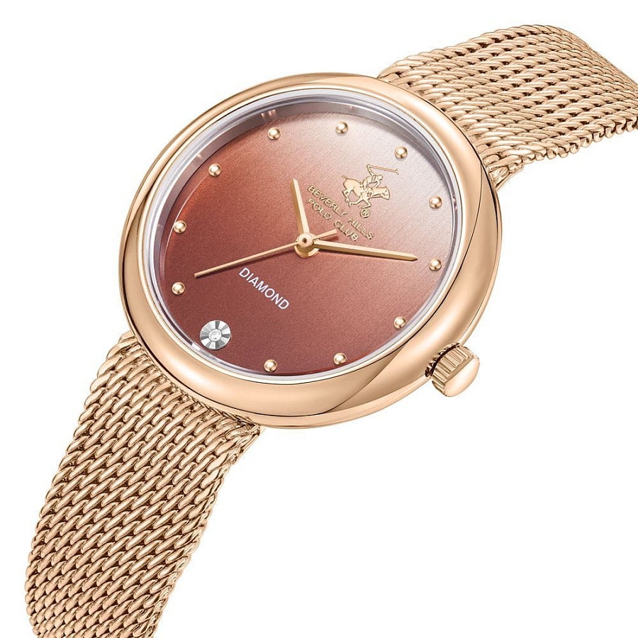 Часы Beverly Hills Polo Club BP3760X.440 — нержавеющая сталь с ip-покрытием, женские