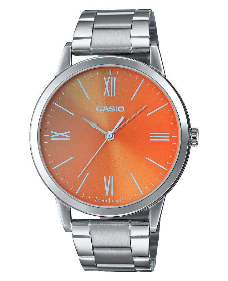 Часы Casio Collection MTP-E600D-1B — мужские, коричневый