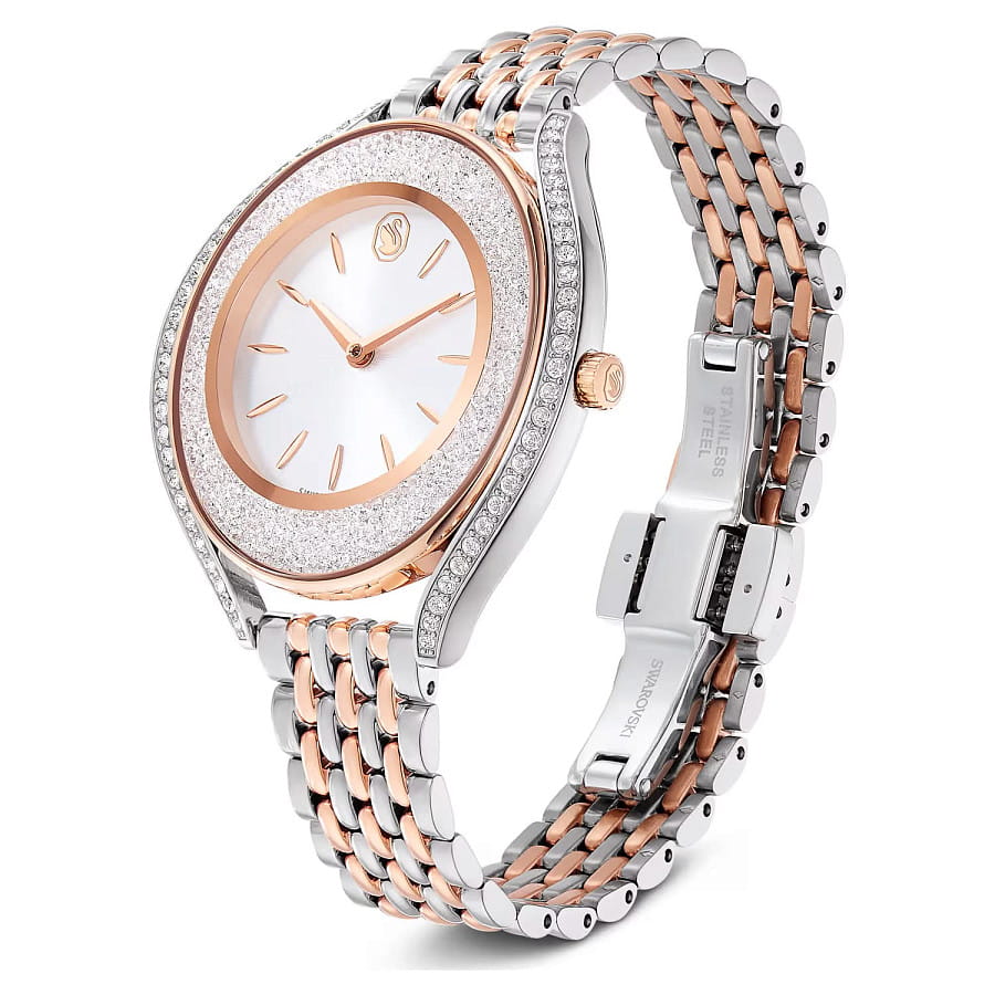 Часы Swarovski Crystalline Aura 5730162 — кварцевые, металл сталь