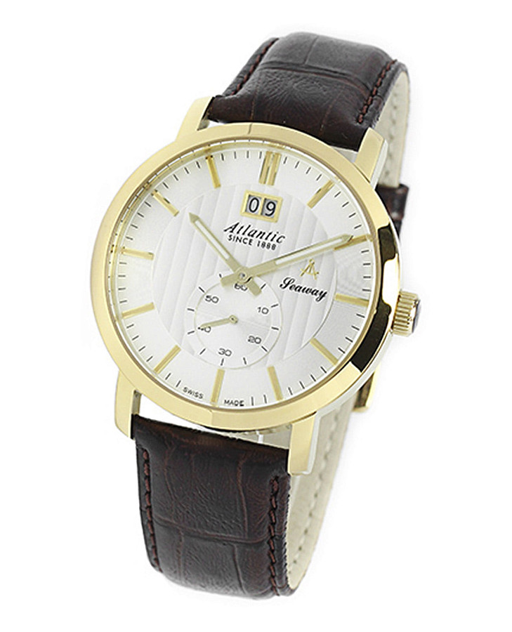 Часы Atlantic Seaway 63360.45.21 — кварцевые, сталь металл