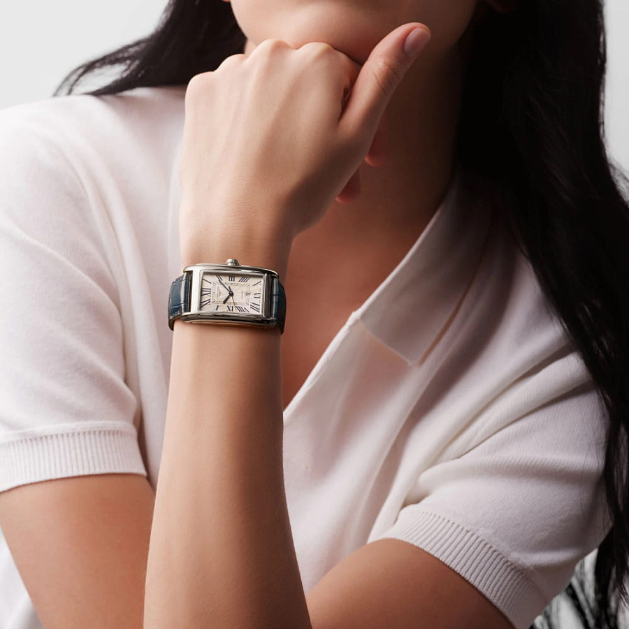 Часы Longines DolceVita L5.757.4.71.9 — кожаный, женские