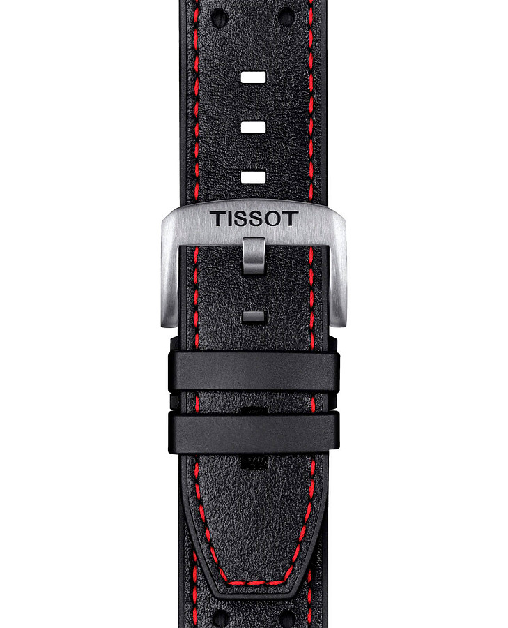 Часы Tissot T-Race MotoGP Automatic Chronograph T115.427.27.057.00 — мужские, кожа + каучук