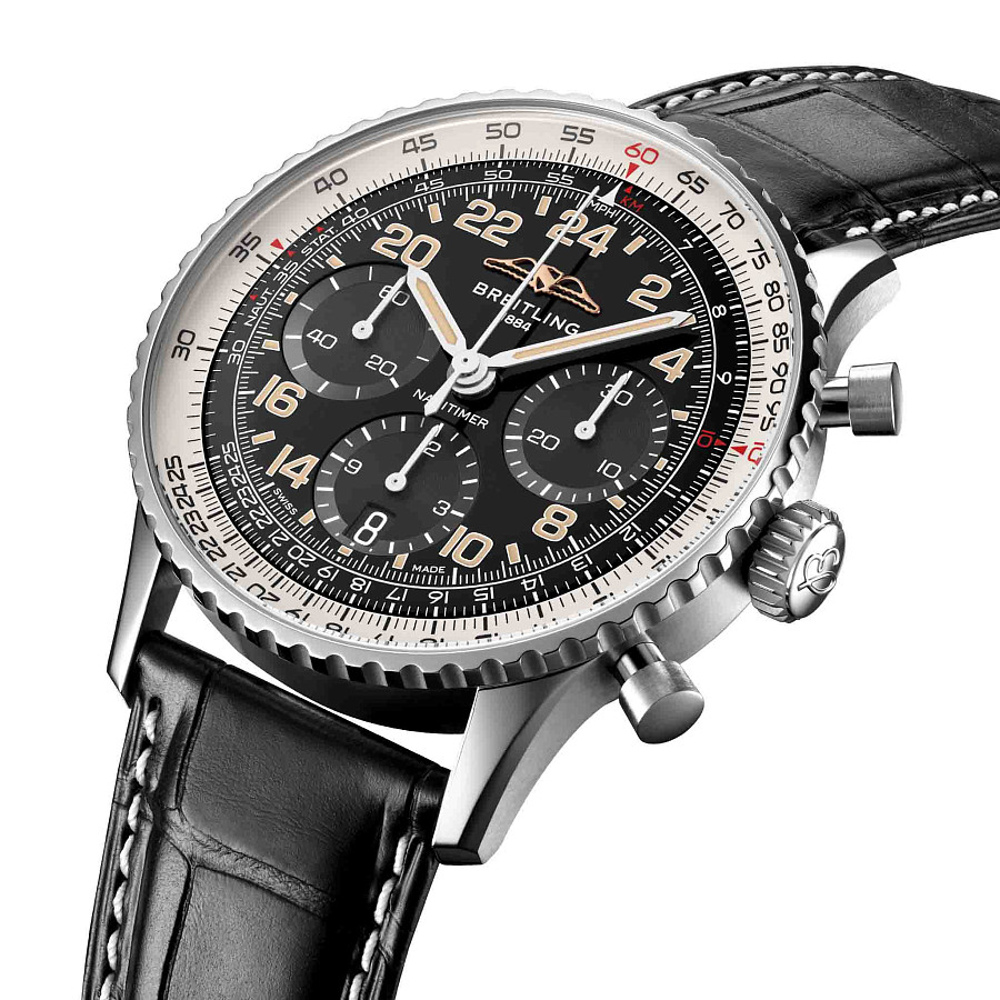 Часы Breitling Navitimer B02 Chronograph 41 Cosmonaute PB02301A1B1P1 — артикул PB02301A1B1P1