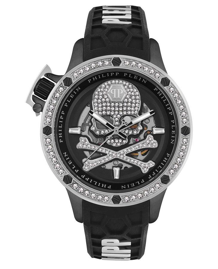 Часы Philipp Plein Plein Rich PWUAA0123 — мужские, черный