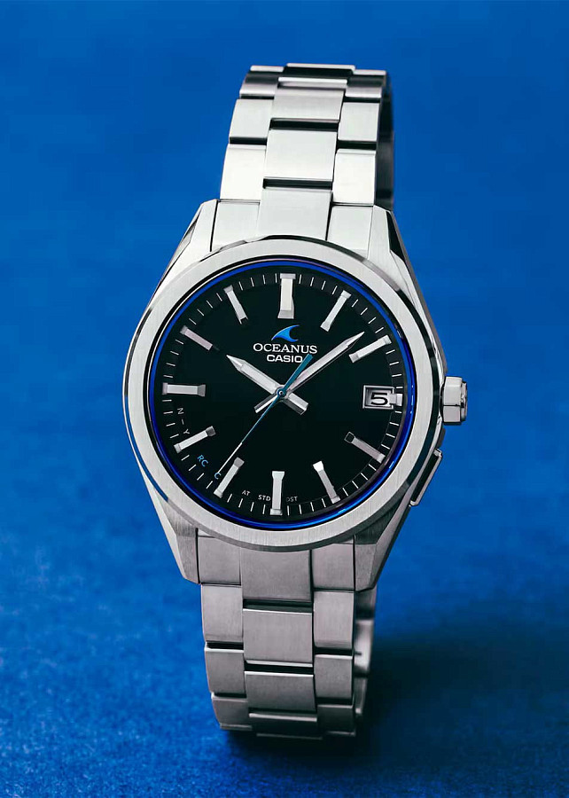 Часы Casio Oceanus OCW-T200S-1A — кварцевые, металл сталь