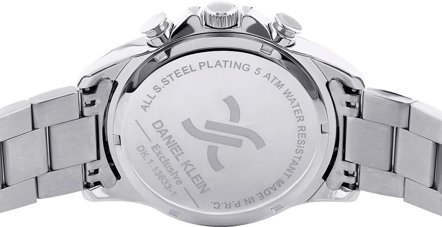 Часы Daniel Klein Exclusive DK.1.13633-1 — сталь металл, Турция
