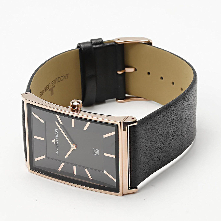 Часы Jacques Lemans York 1-1602E — кварцевые, сталь металл