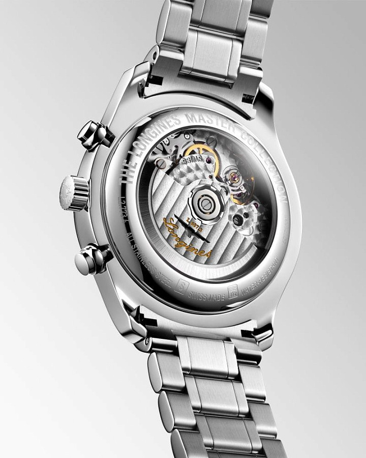 Часы Longines Master Collection L2.773.4.78.6 — кварцевые, металл сталь