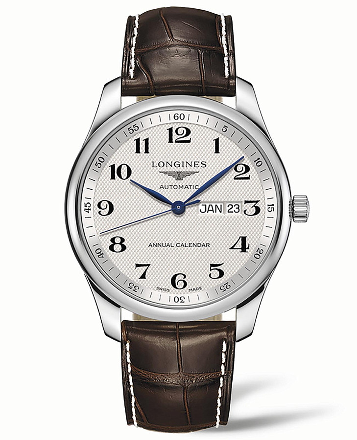 Часы Longines Master Collection L2.920.4.78.3 — мужские, серебристый