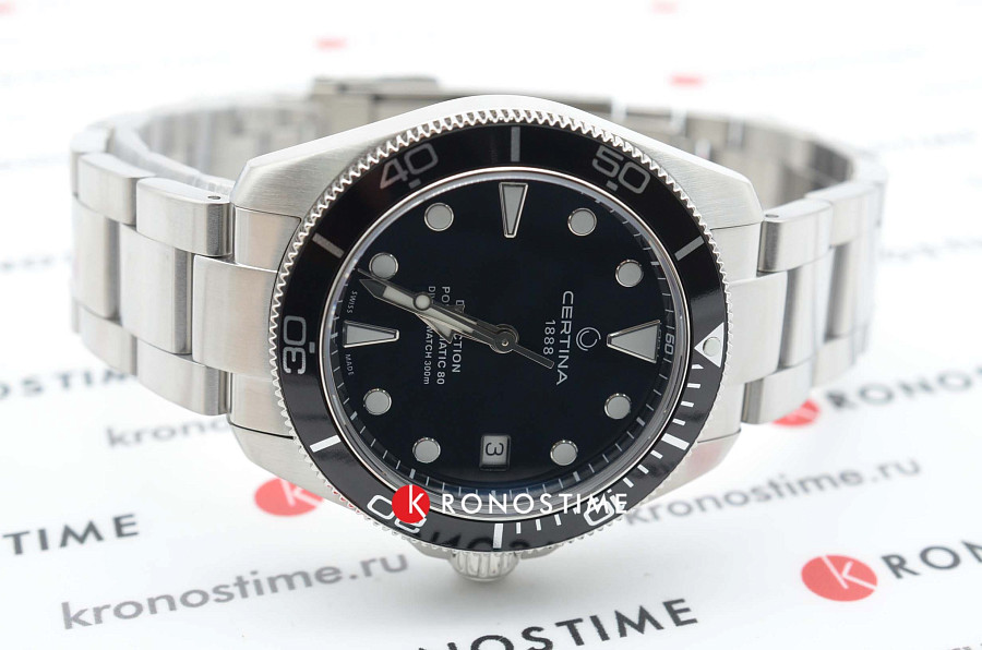 Часы Certina DS Action Diver Powermatic 38 MM C032.807.11.051.00 — Швейцария, мужские