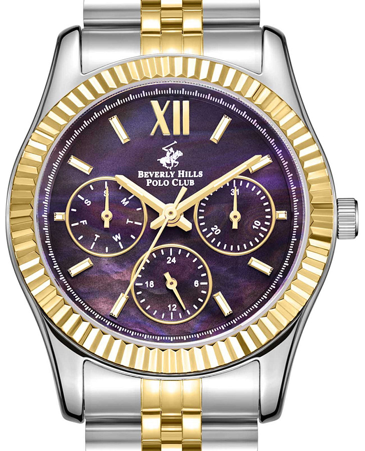 Часы Beverly Hills Polo Club BP3169C.290 — кварцевые, суперметалл металл
