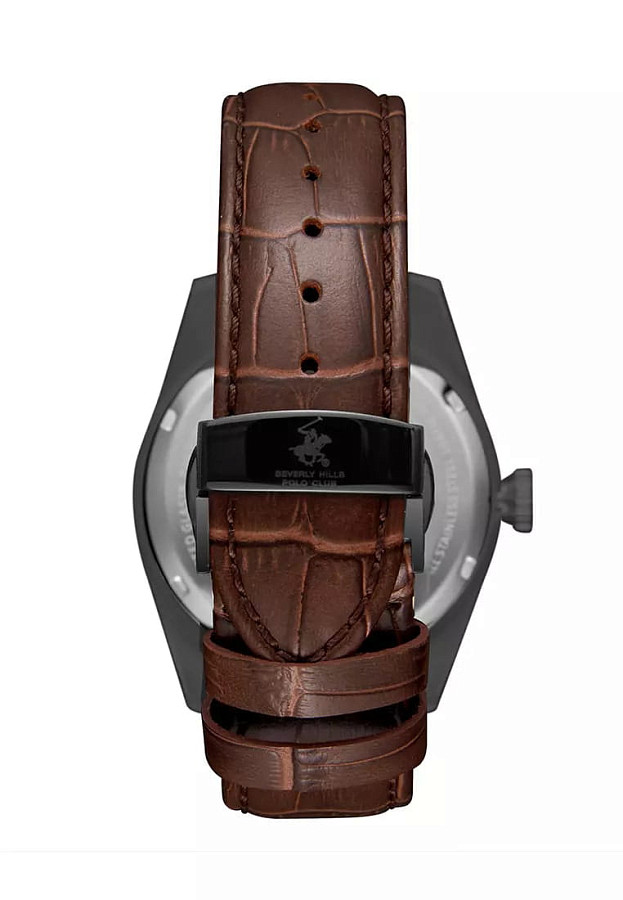 Часы Beverly Hills Polo Club BP3662X.652 — кожаный, мужские