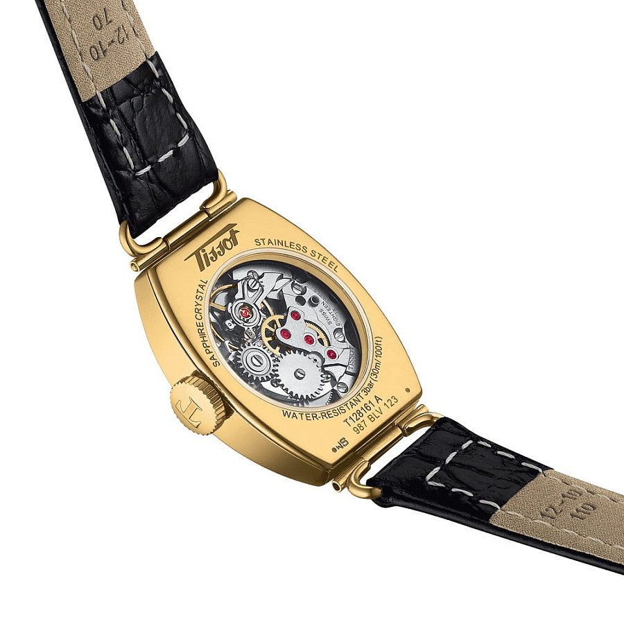 Часы Tissot Heritage Porto Mechanical T128.161.36.262.00 — кожаный, женские