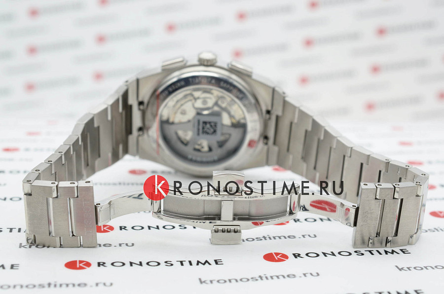 Часы Tissot PRX Automatic Chronograph T137.427.11.041.00 — металл сталь, нержавеющая сталь