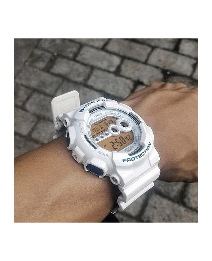 Часы Casio G-Shock GD-100SC-7DR — электронные, пластик