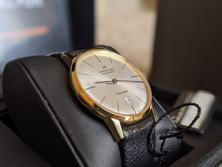 Часы Hamilton American Classic Intra-Matic Auto H38475751 — Швейцария, механические