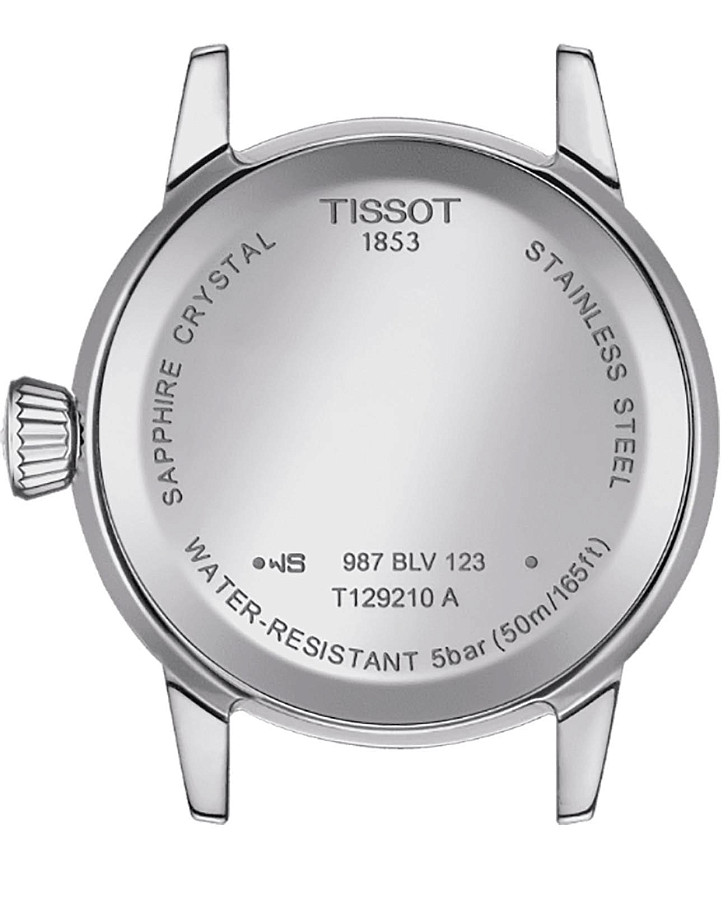 Часы Tissot Classic Dream Lady T129.210.16.033.00 — сталь металл, Швейцария
