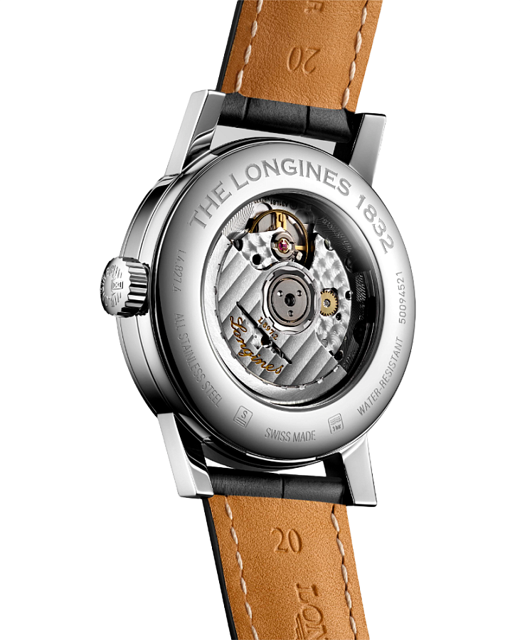 Часы Longines 1832 L4.827.4.52.0 — механические, сталь металл