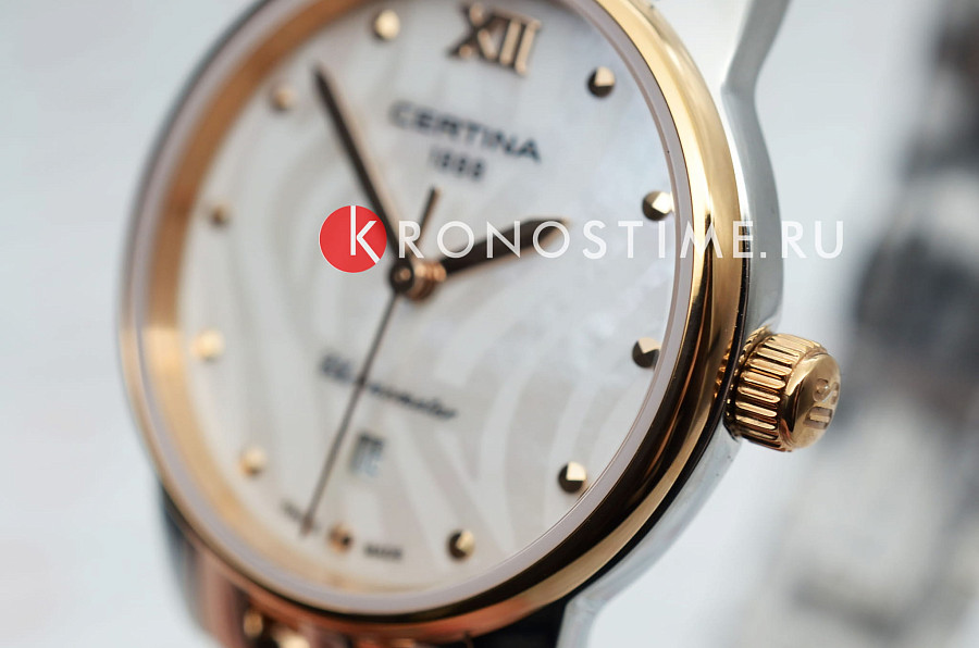 Часы Certina DS-8 Lady C033.051.22.118.00 — Швейцария, кварцевые