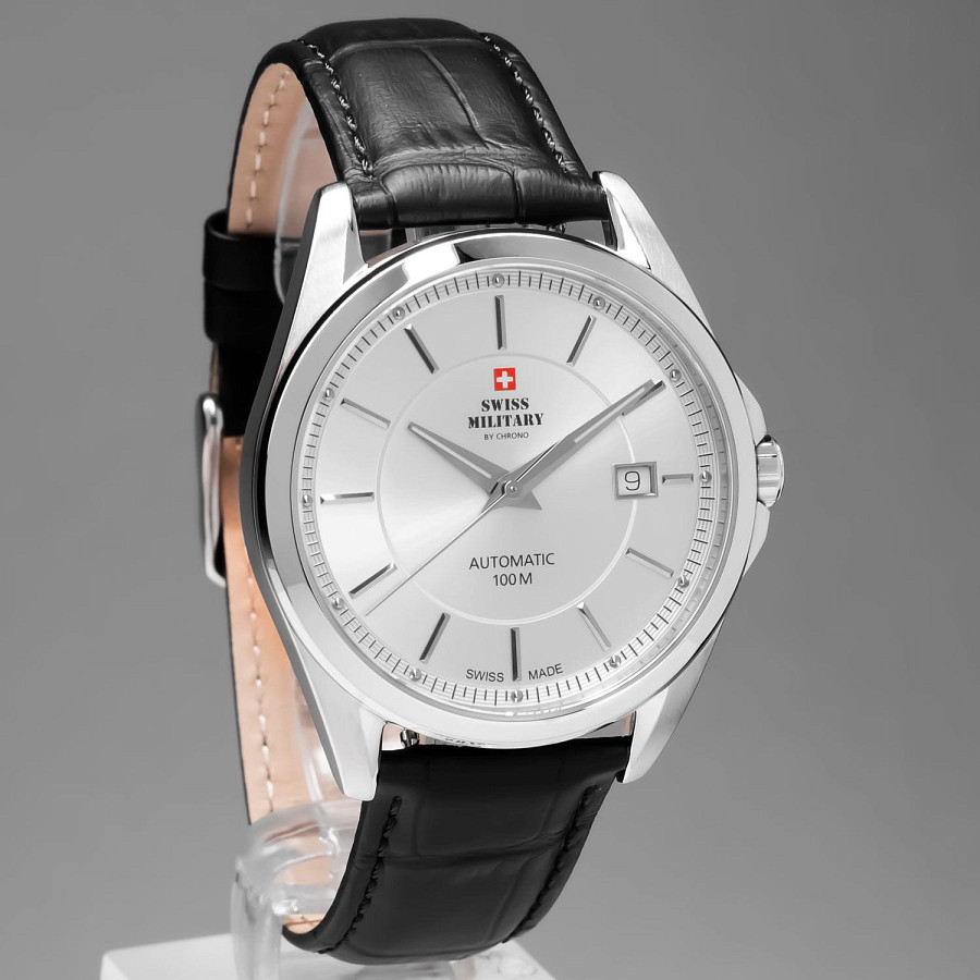 Часы Swiss Military by Chrono SMA34085.14 — механические, металл сталь