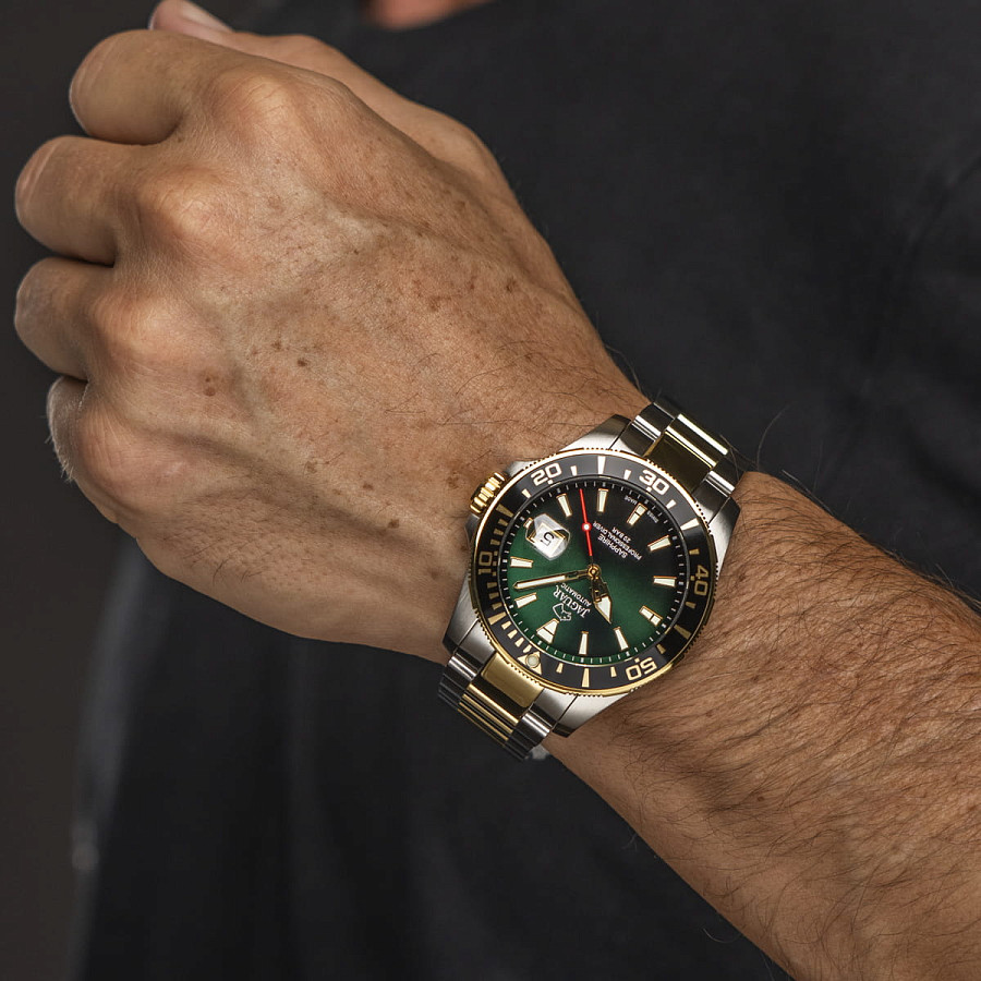 Часы Jaguar Automatic Diver J887/4 — механические, сталь металл