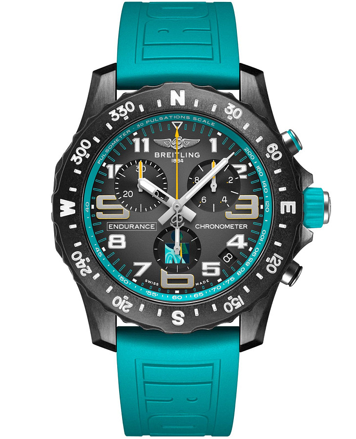 Часы Breitling Endurance Pro Ironman World Championship X823105C1M1S1 — мужские, серый